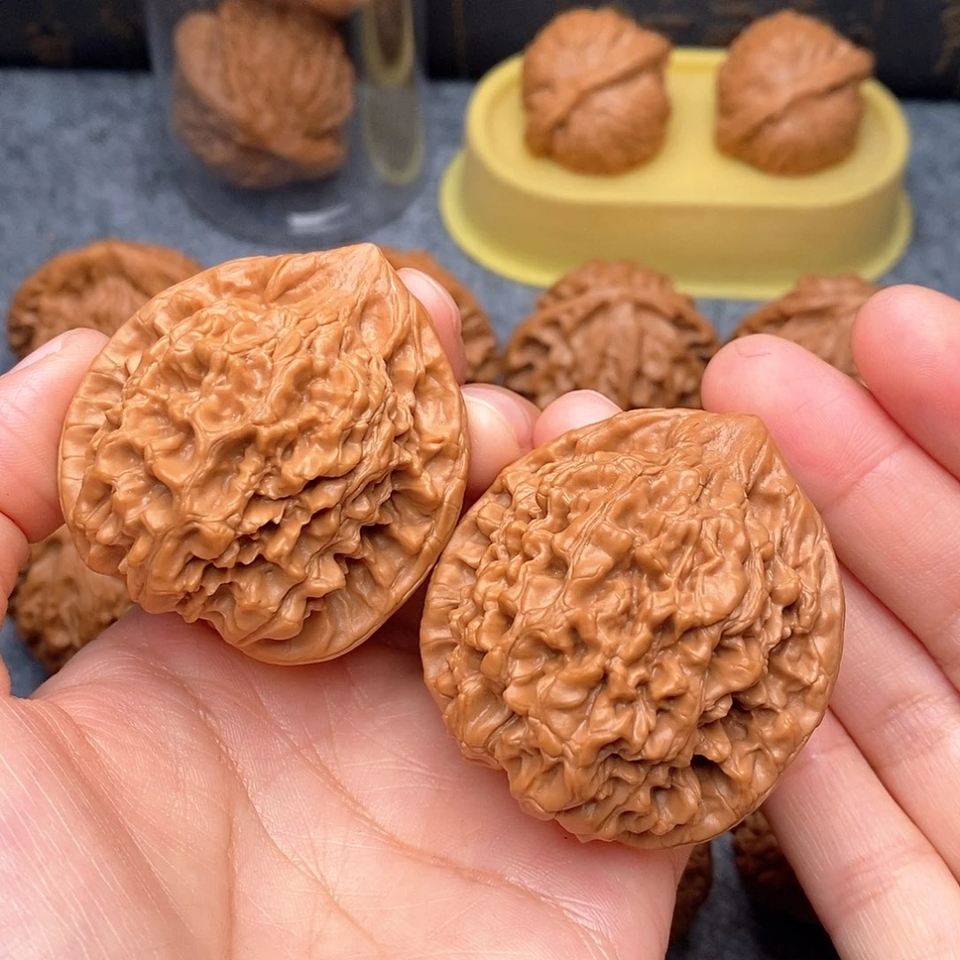 文玩核桃把件官帽45尺