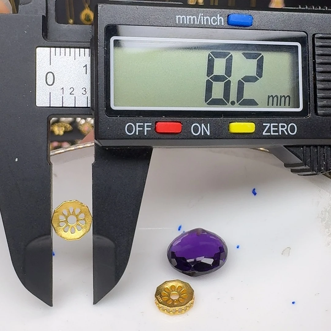 银S925镶嵌紫晶颈饰紫水晶925镶嵌24