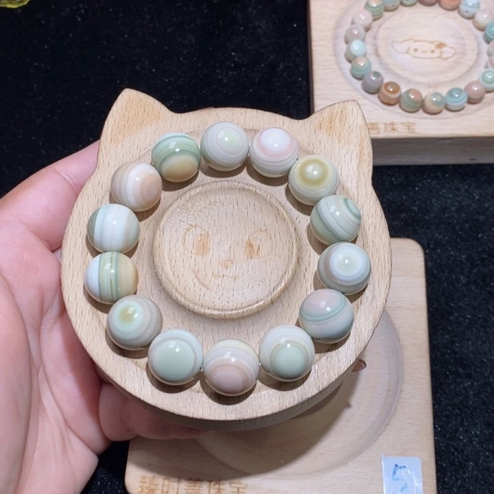 石英质玉手链未镶嵌玲****)