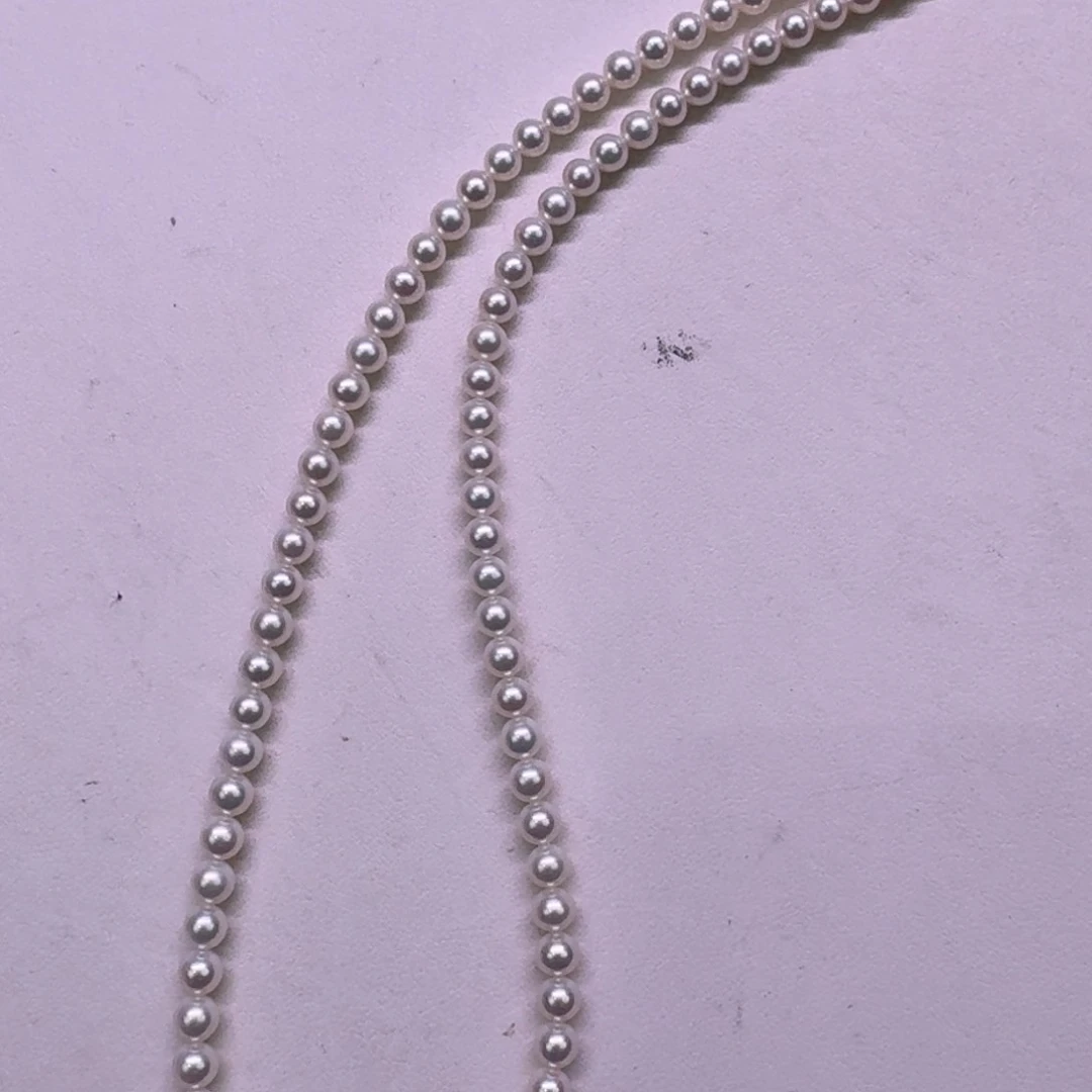 淡水珍珠颈饰银S925镶嵌