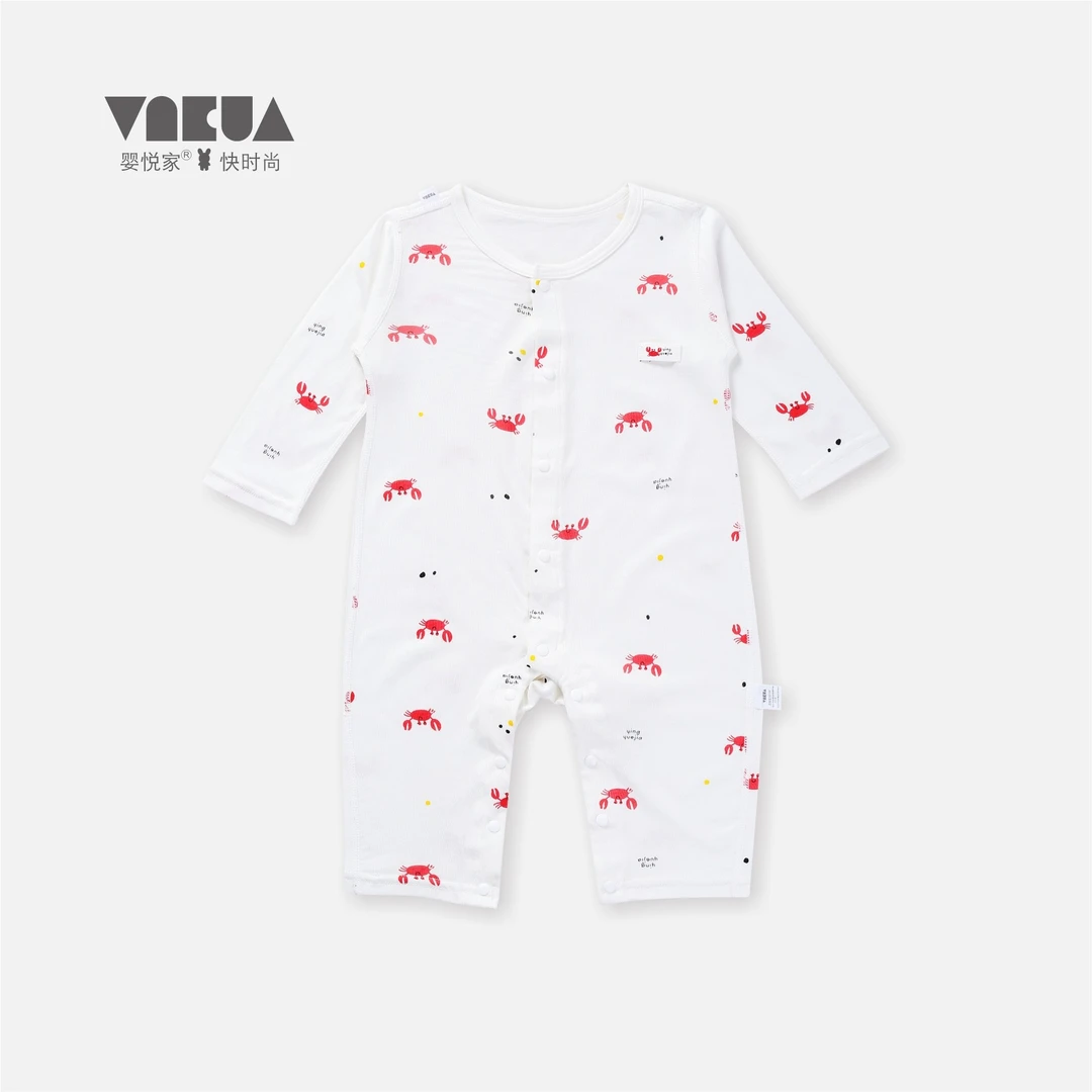 婴悦家夏季男女宝宝每日一笑婴童哈衣/套装/背心通用83591/83599