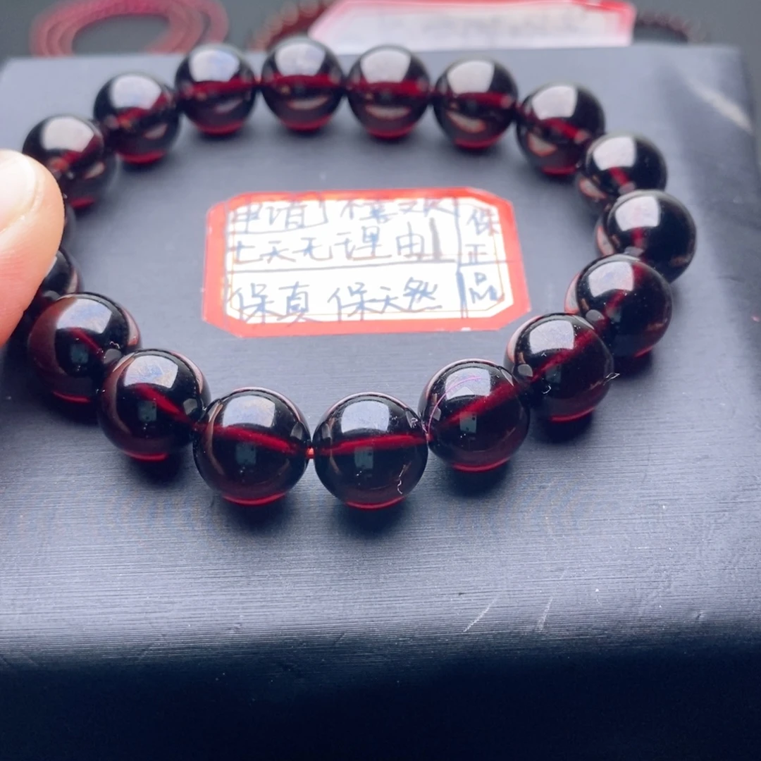 石榴石手链未镶嵌11➕