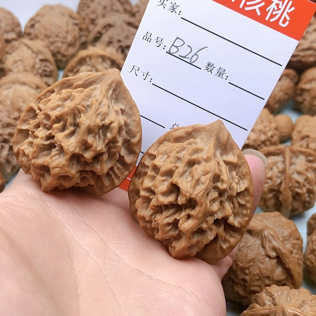文玩核桃吊坠青*26号全品帝王狮子头42尺