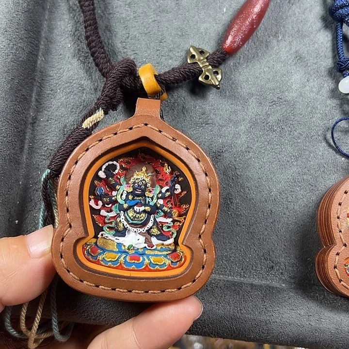 *****吊坠大黑天加图片绳子定制