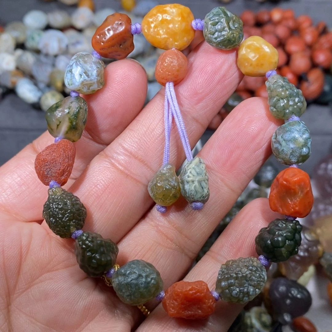 未镶嵌玛瑙/玉髓珠宝奇石