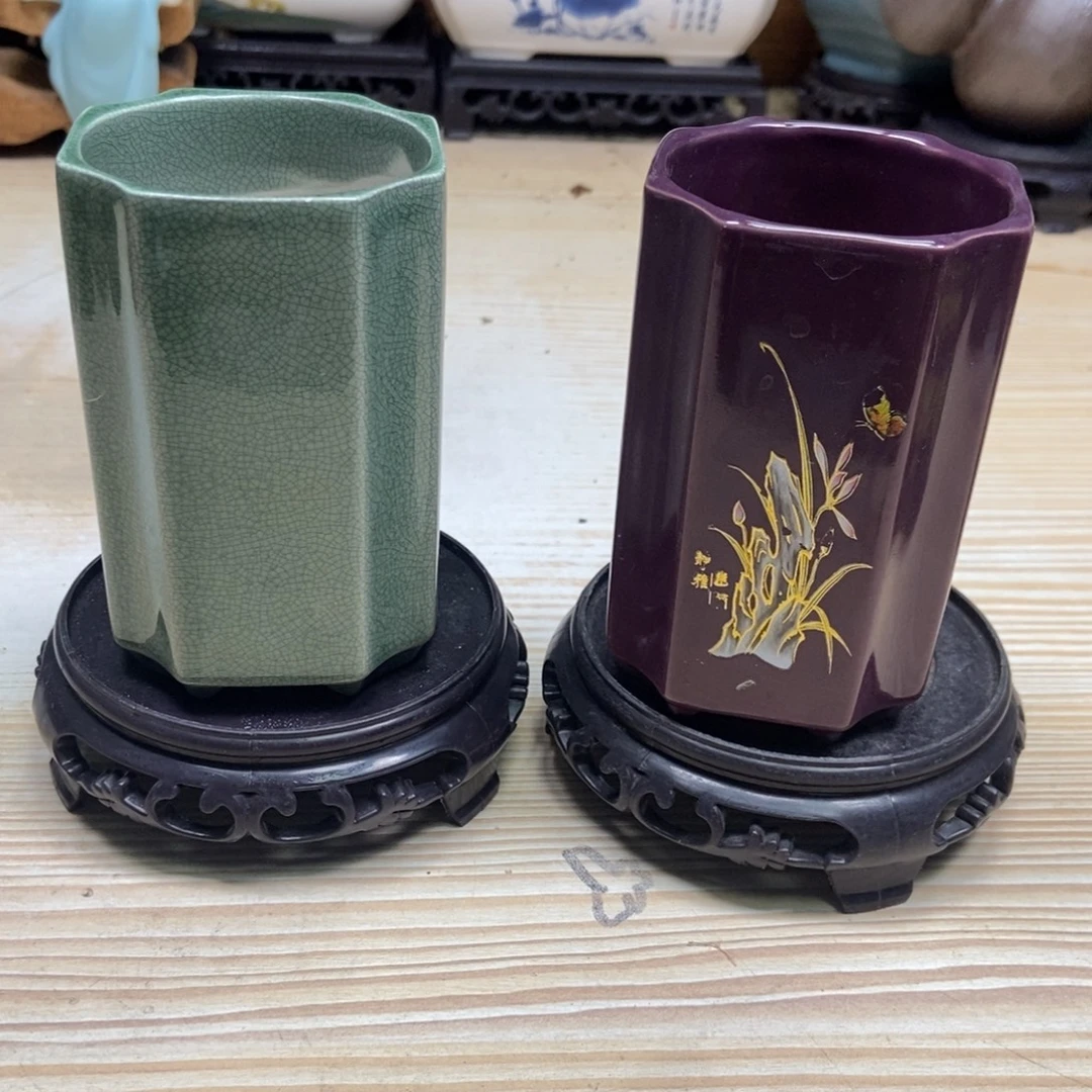 瓷片陶瓷花盆陶瓷艺术