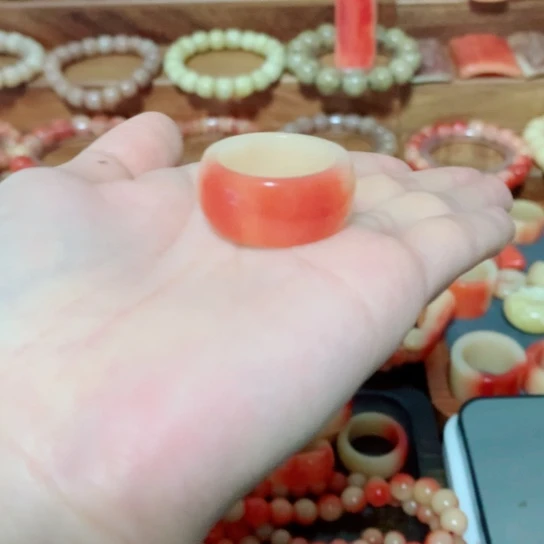 大果紫檀（缅甸花梨）血料戒指