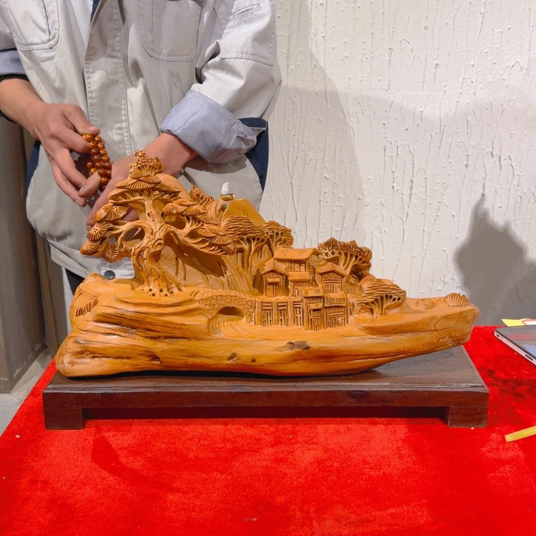 木逆*者纯天然崖柏纯手工制作