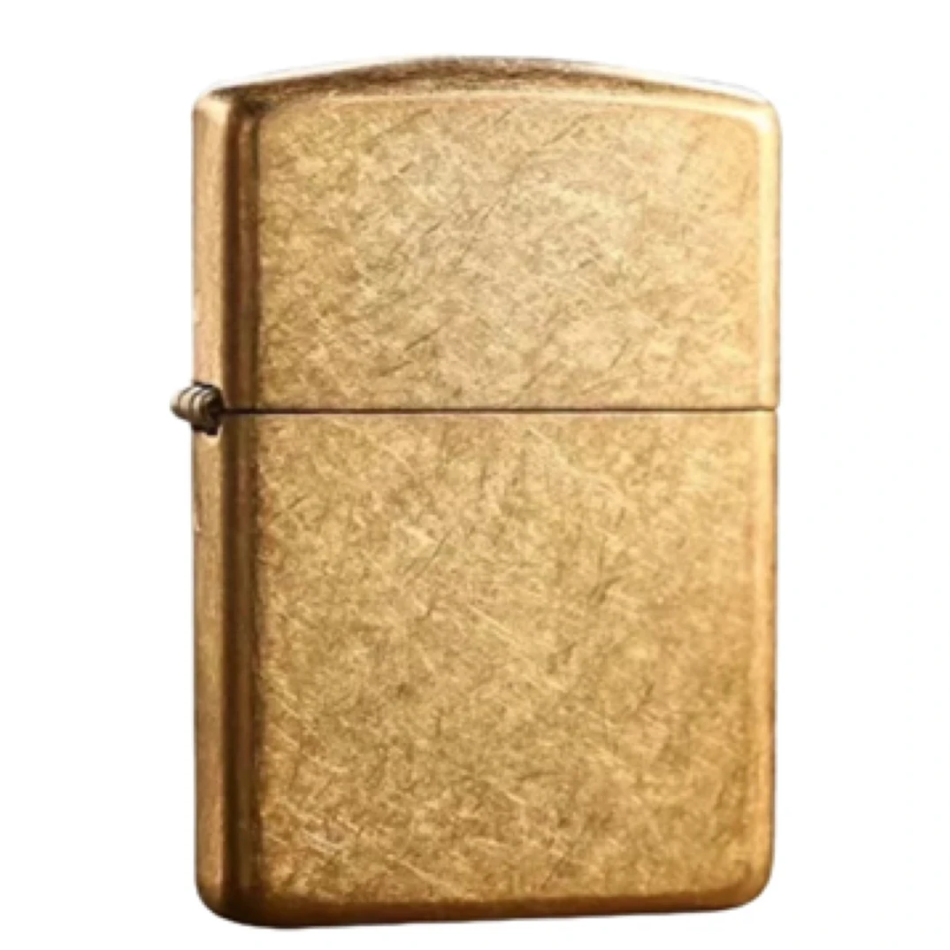 zippo打火机 黄铜盔甲 28496 金砂光板 原装正品 MBJ1