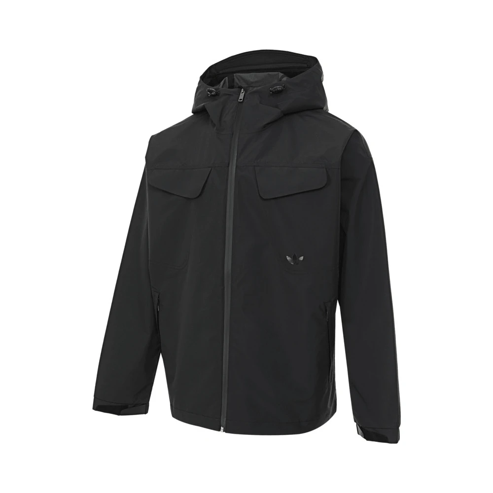 adidas Originals阿迪三叶草2025男子P ESS WB梭织连帽外套JD2110