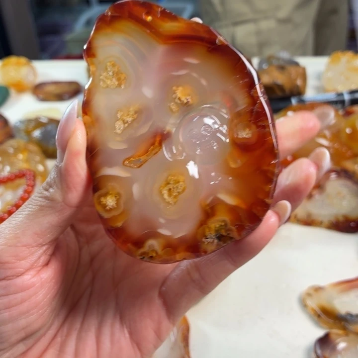 玛瑙/玉髓未镶嵌吊坠(不含链)