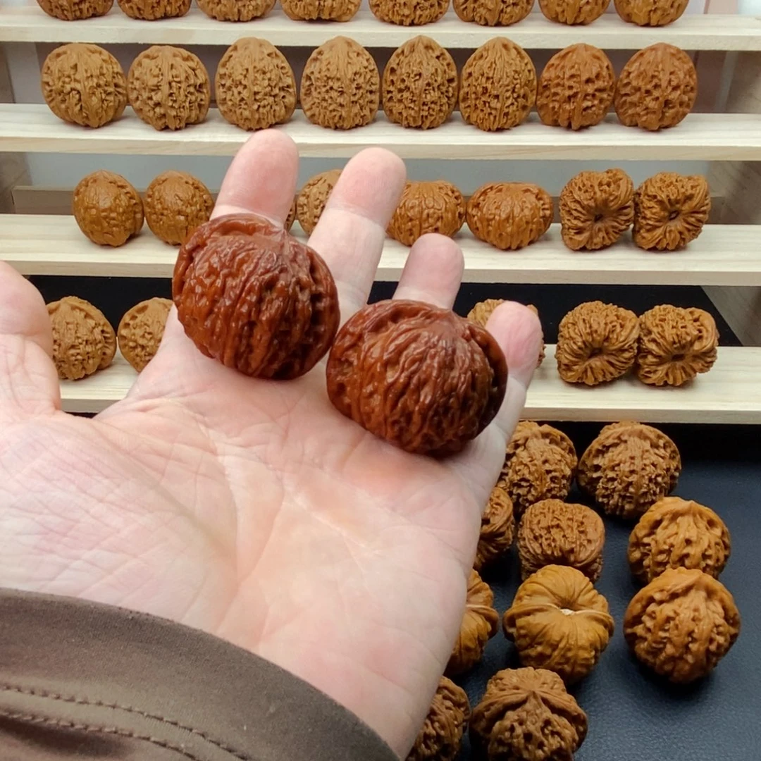 初****把件文玩核桃41全品山地正磨