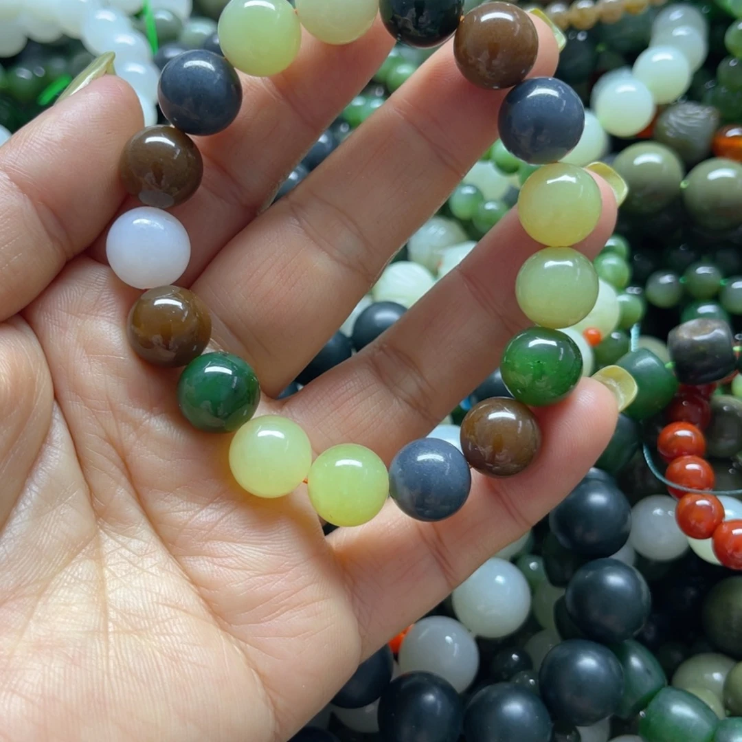 和田玉手链未镶嵌