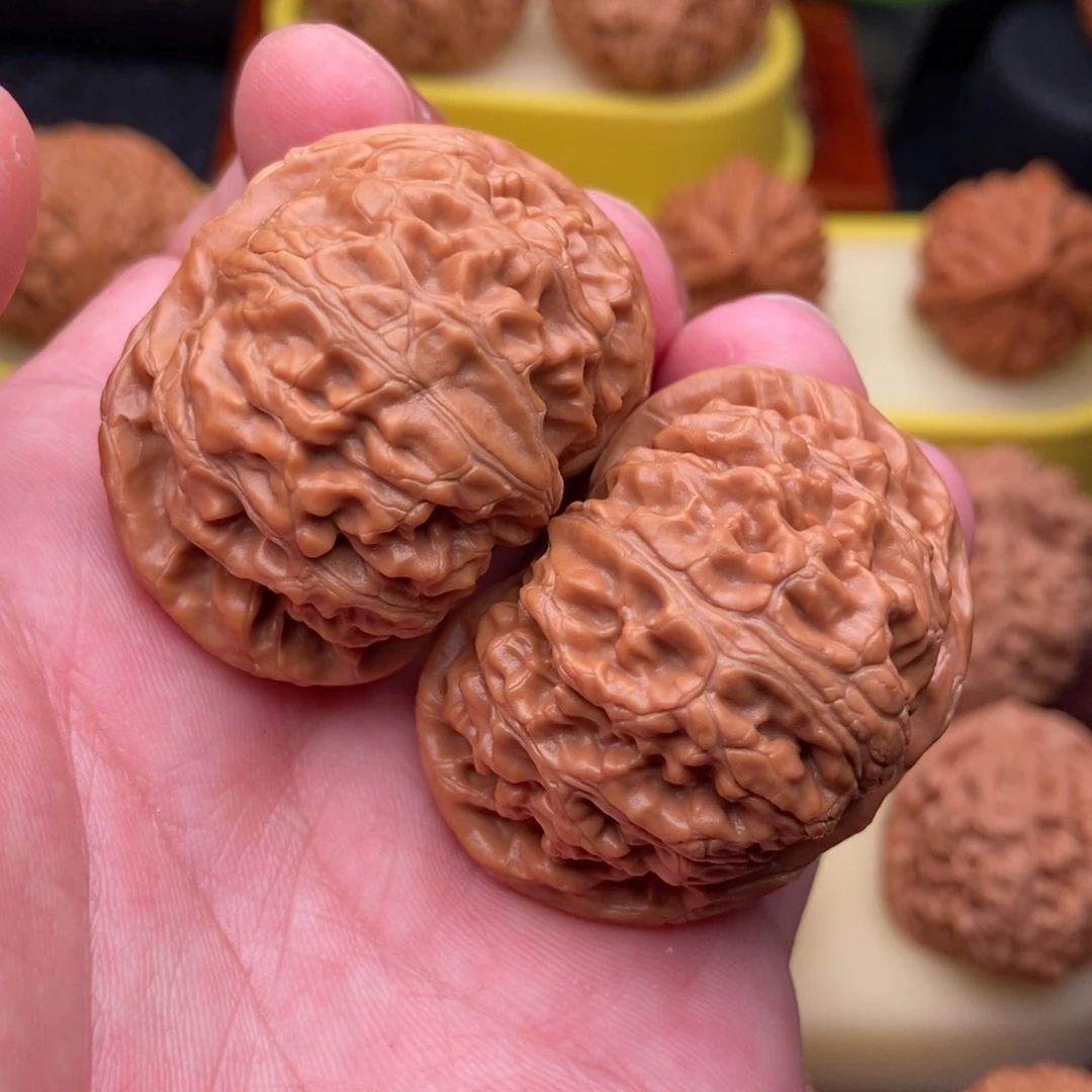 桃核把件精品大宫灯44