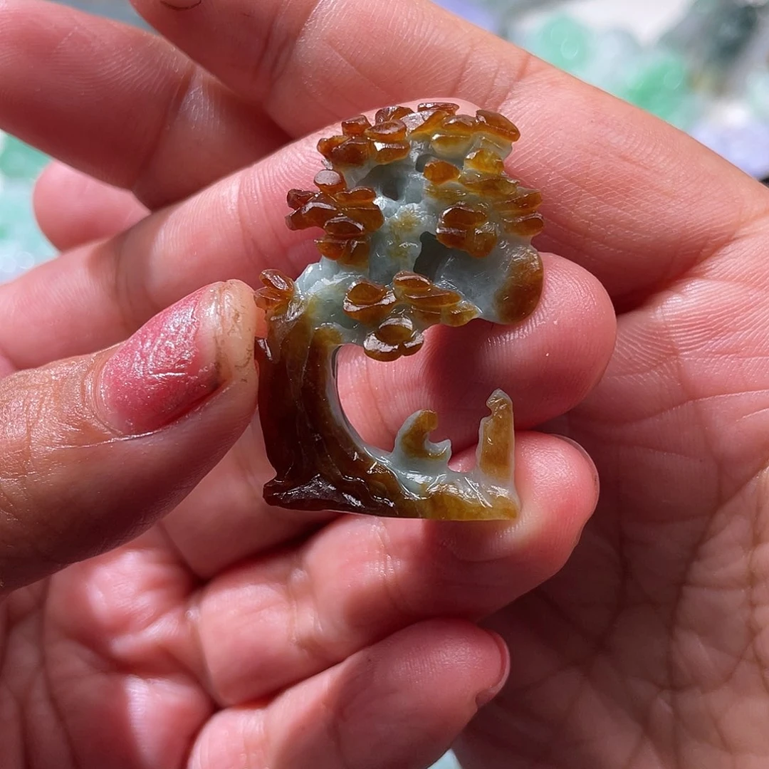 未镶嵌定制翡翠翡玉缘翡翠