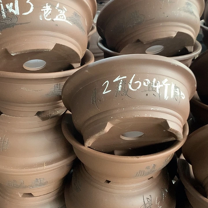 紫砂花盆紫砂老盆清货