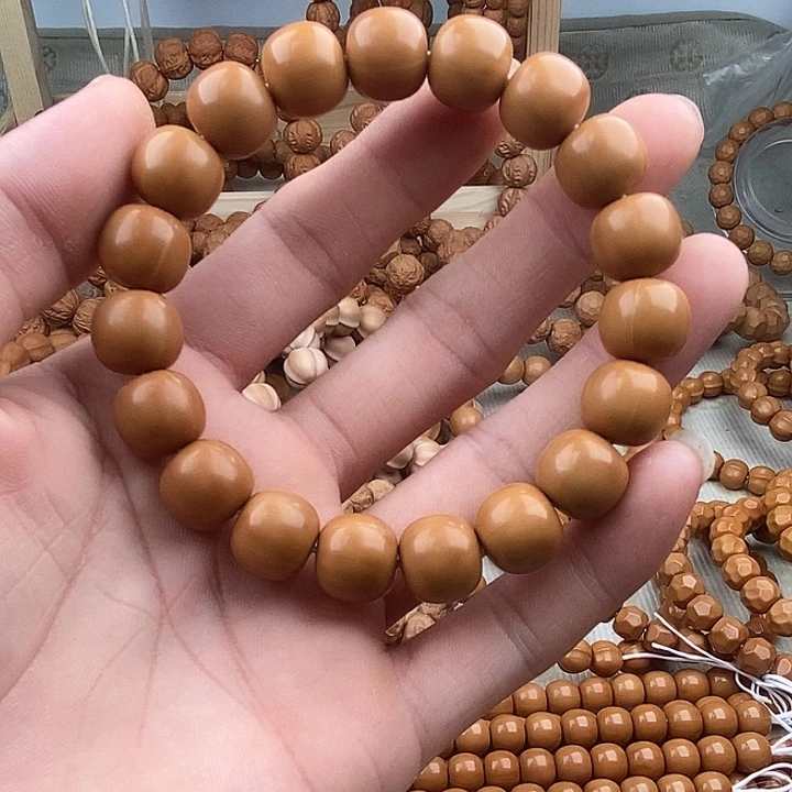桃核手串全品泛油款大老型