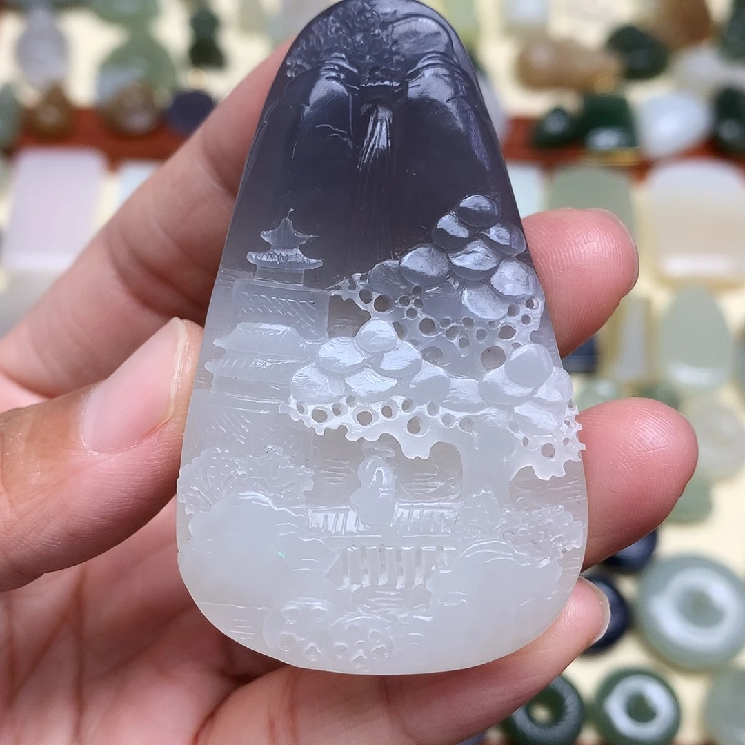 颈饰未镶嵌和田玉