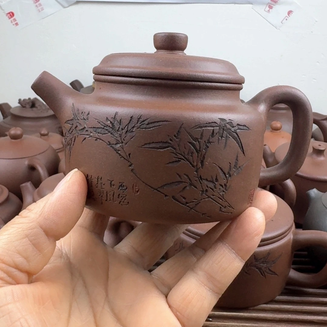 茶壶紫砂220cc德钟嫩底槽清