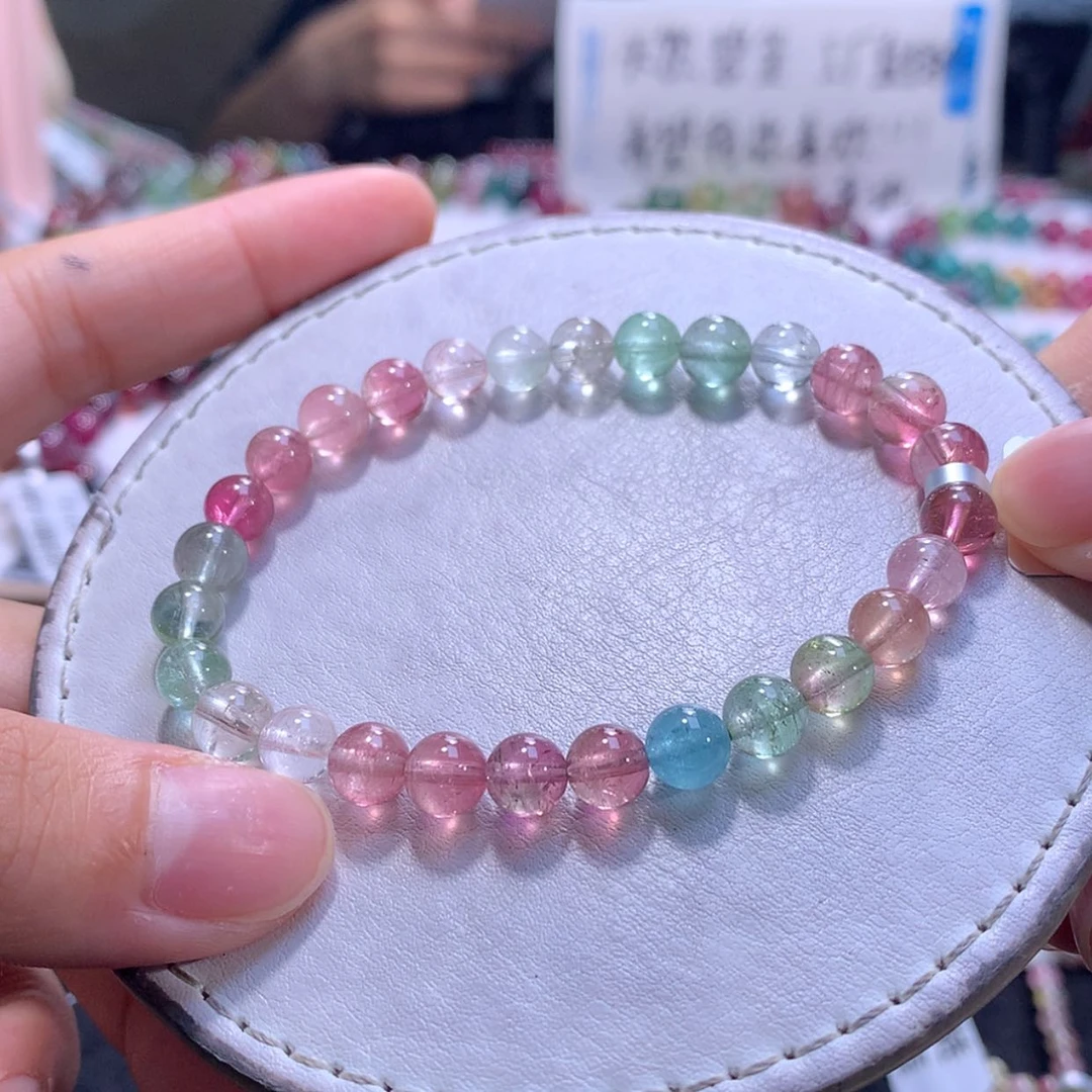 【闪购商品】手链未镶嵌碧玺6.8m