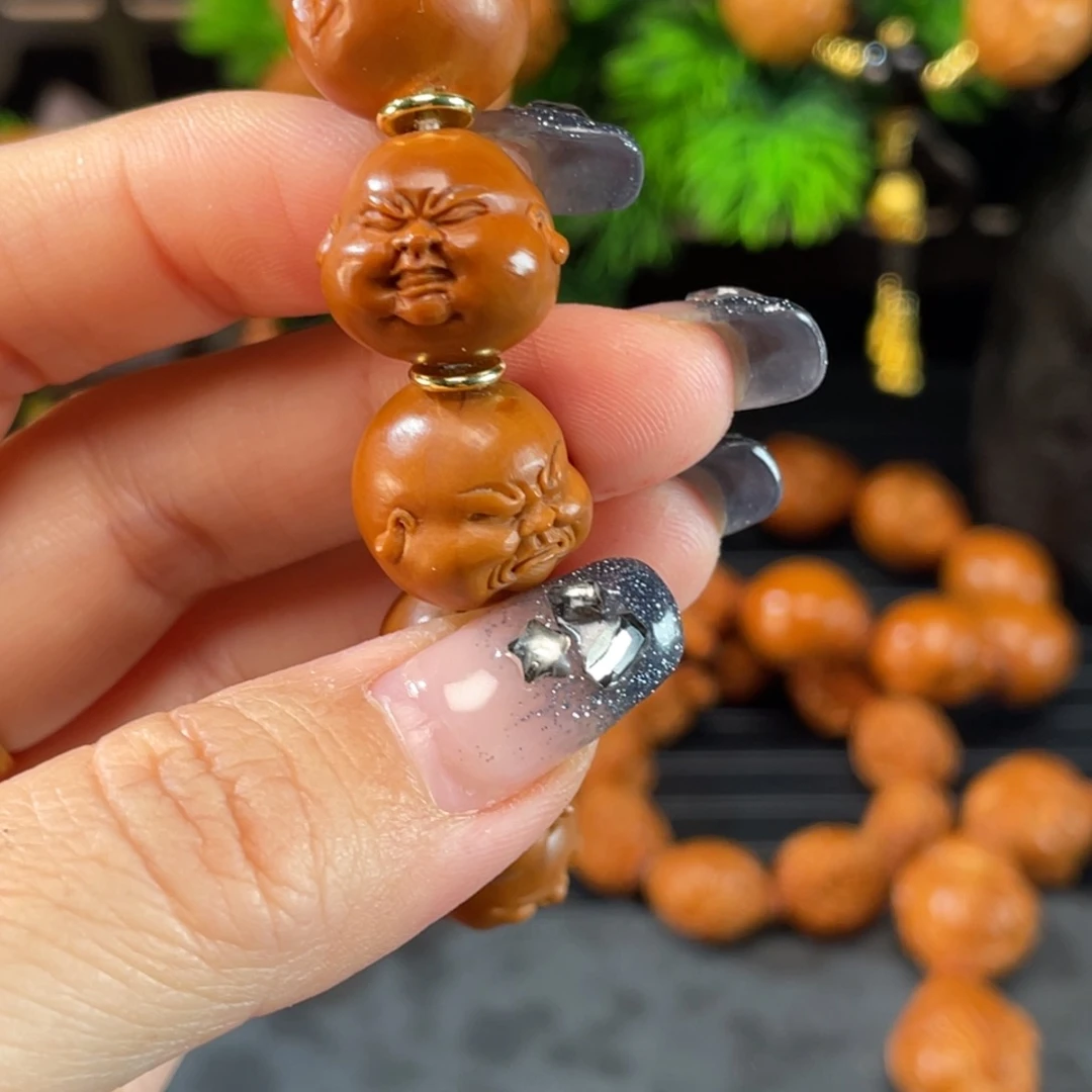 小***房橄榄核手串/手链人生百态