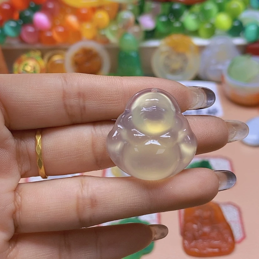 【闪购商品】玛瑙/玉髓颈饰未镶嵌腊*