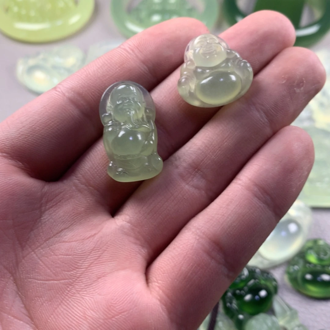 【闪购商品】蛇纹石玉岫玉未镶嵌
