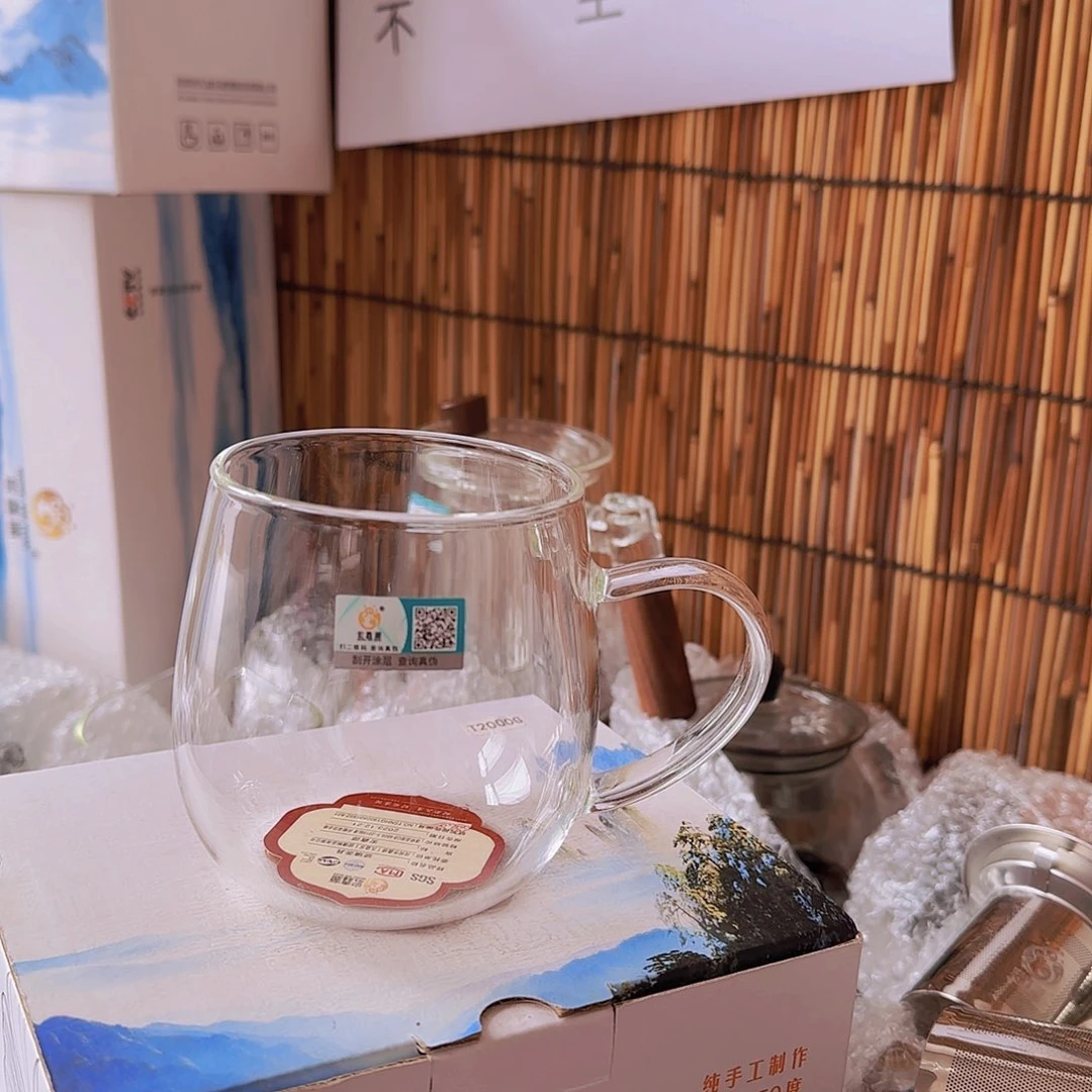 高硼硅玻璃茶水分离款龙胆白