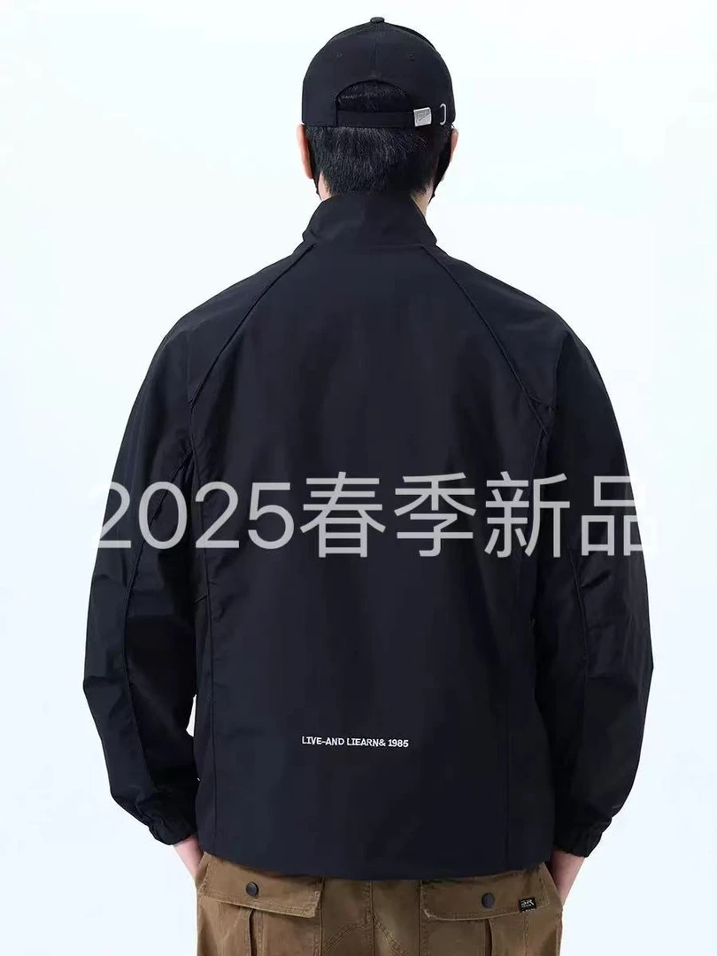 2025春季新款立领高品质设计师款外套