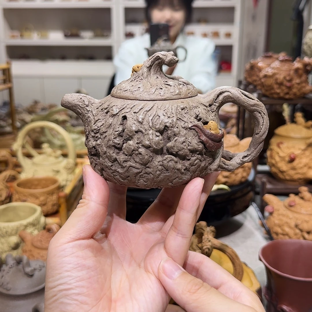 茶壶紫砂青灰供春
