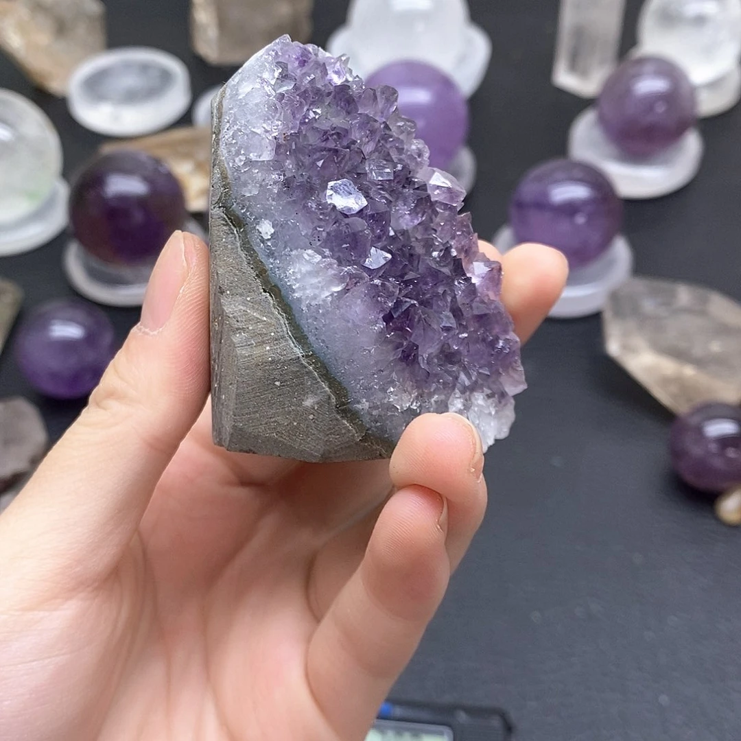未镶嵌项圈水晶水晶石303