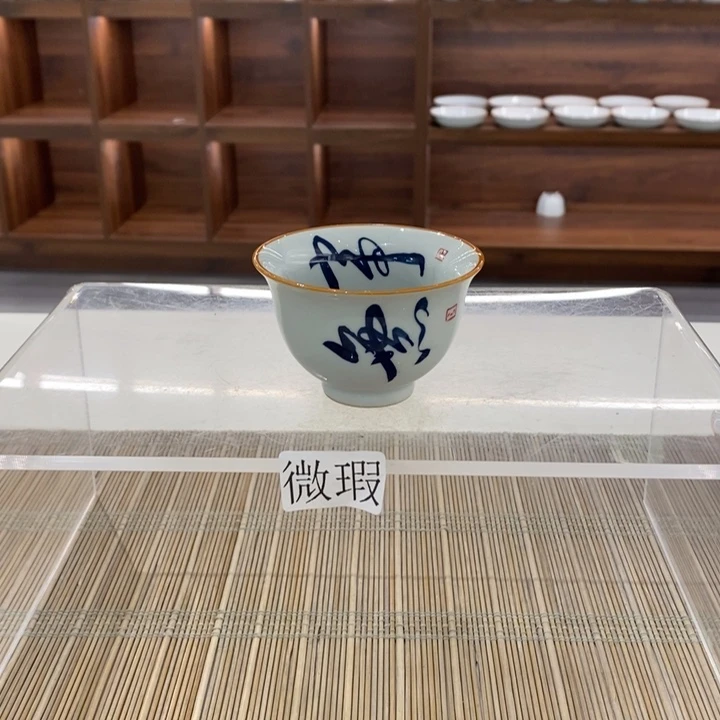 釉下老陶泥手工绘制