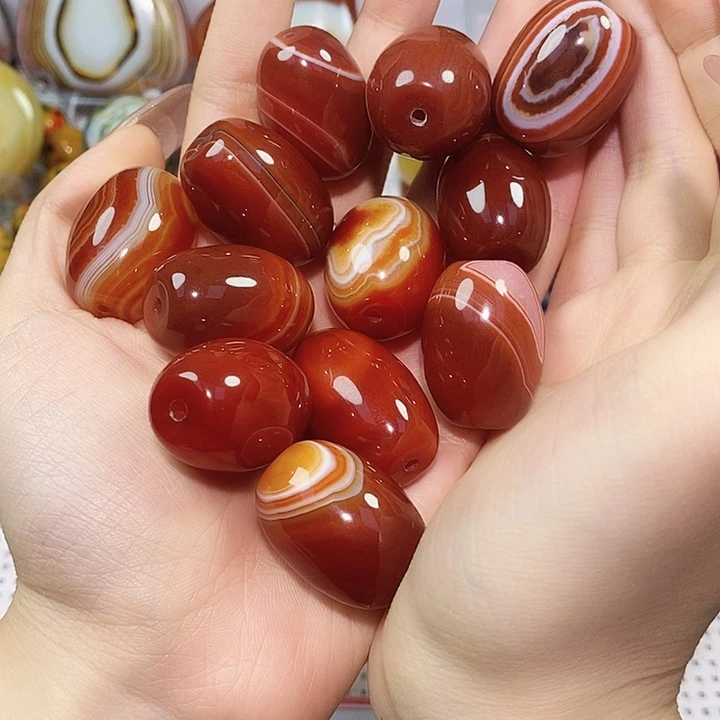 晨***～玛瑙/玉髓未镶嵌珠宝奇石