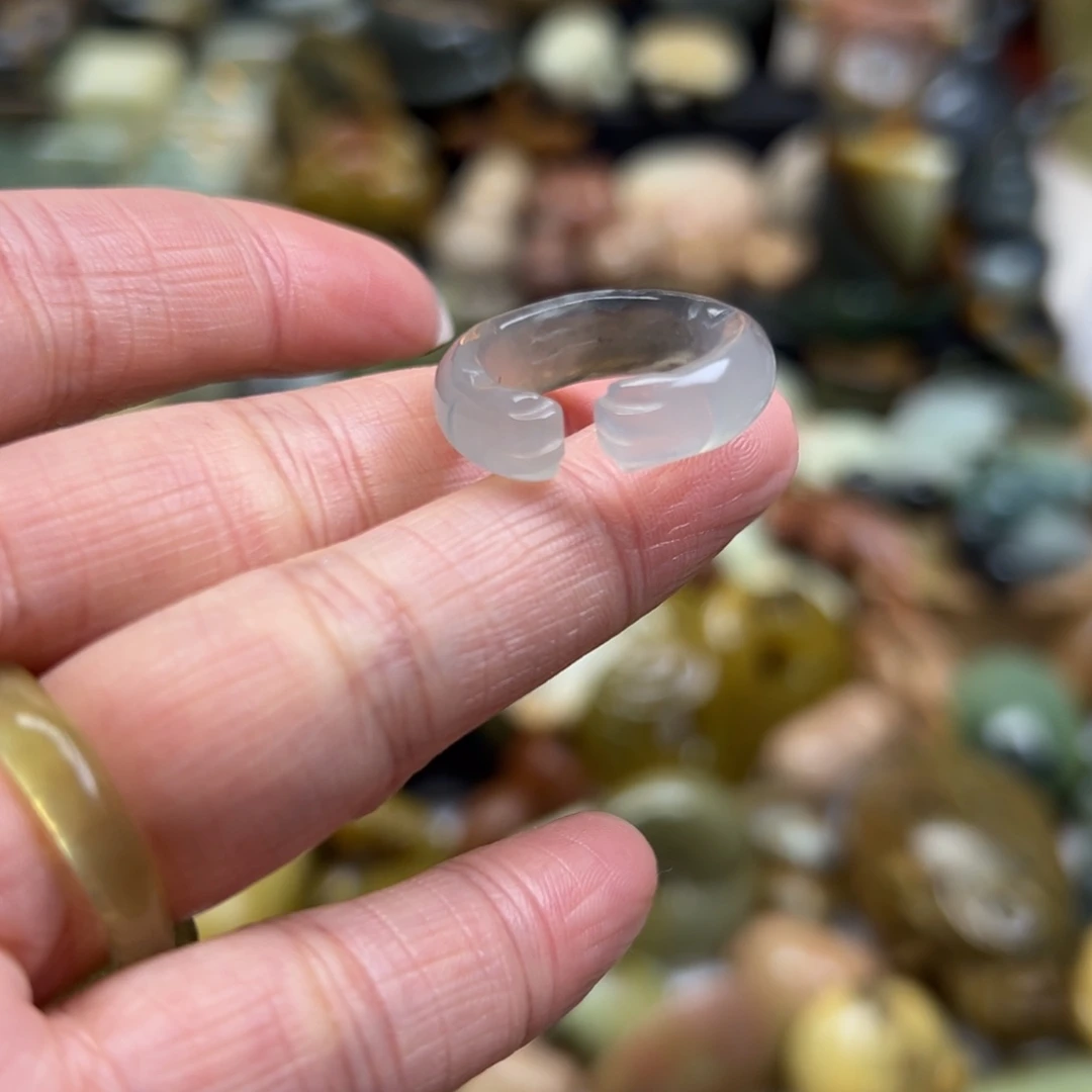 岫玉未镶嵌颈饰岫玉猫爪17有线不扣