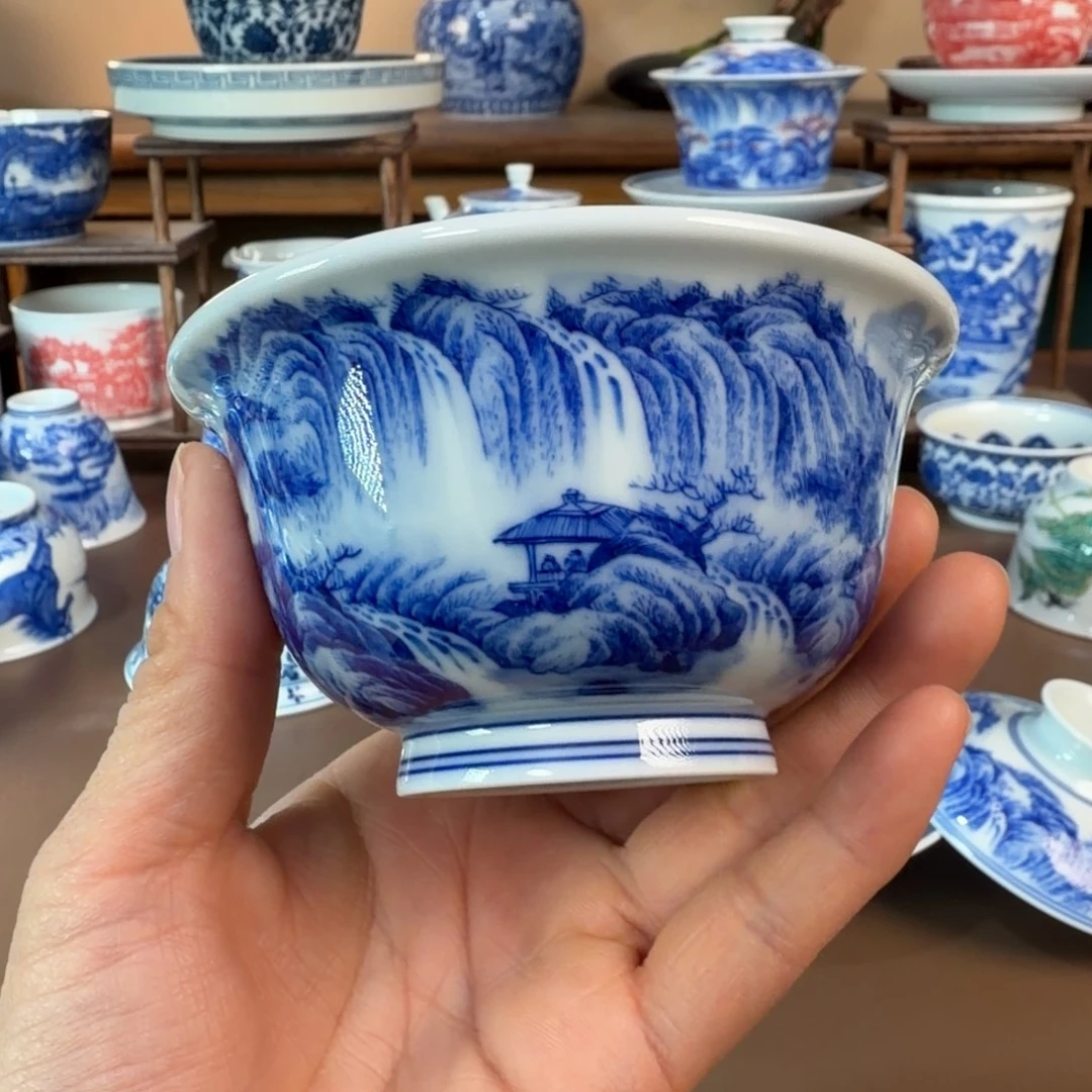 景德镇陶瓷手工手绘