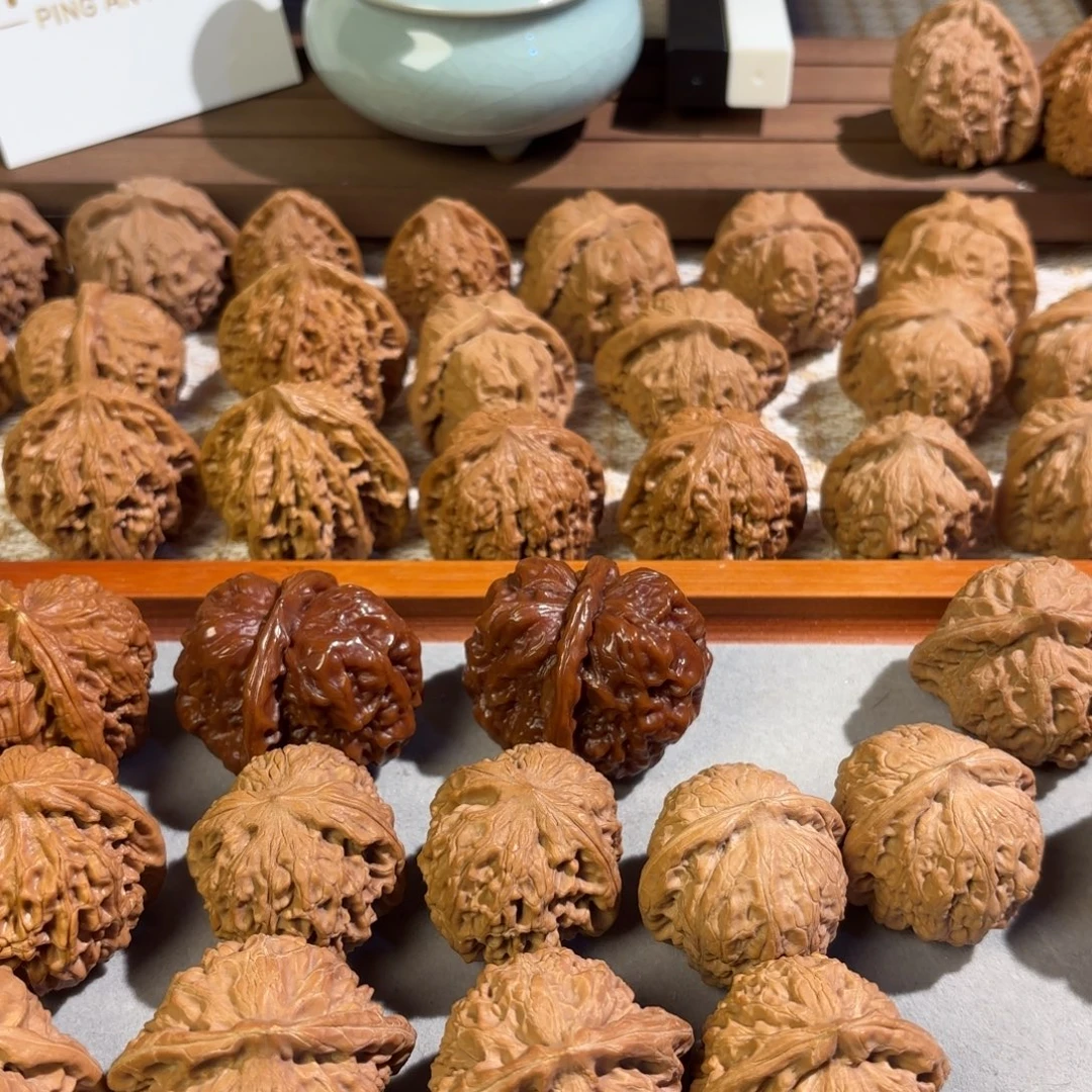 吊坠文玩核桃随机一对练手对