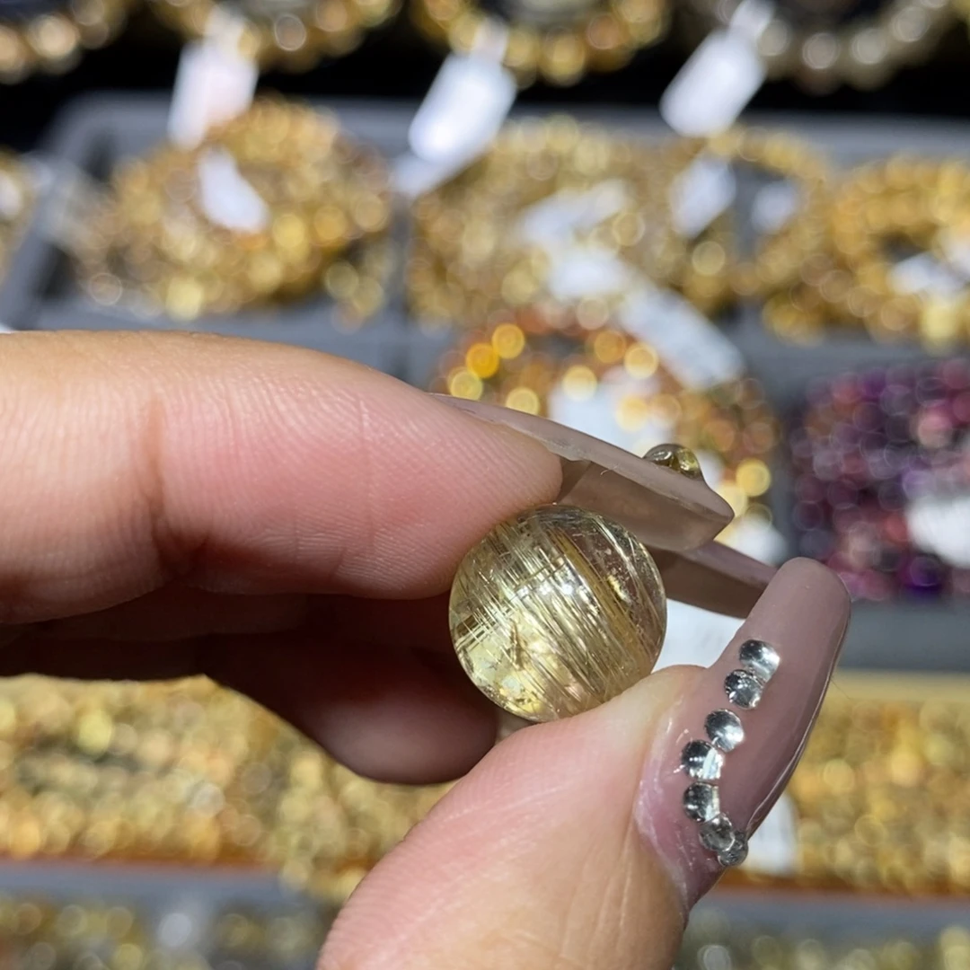 一***）水晶手链未镶嵌芊