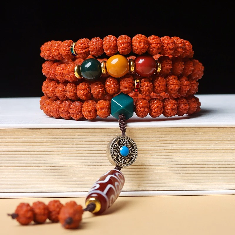 玉化金刚佛珠108卡11 519（无礼盒）