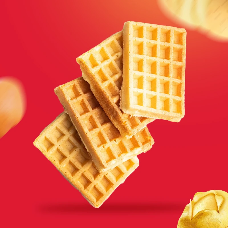 Iceland埃丝蓝进口薯饼华夫饼休闲点心冷冻半成品咖啡店下午茶