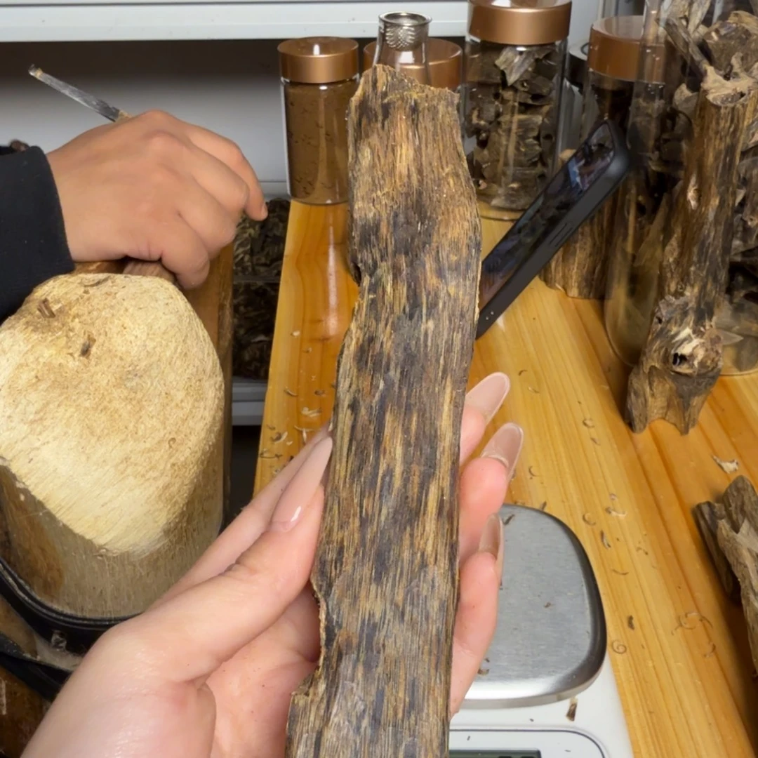 沉香白奇虫漏31克