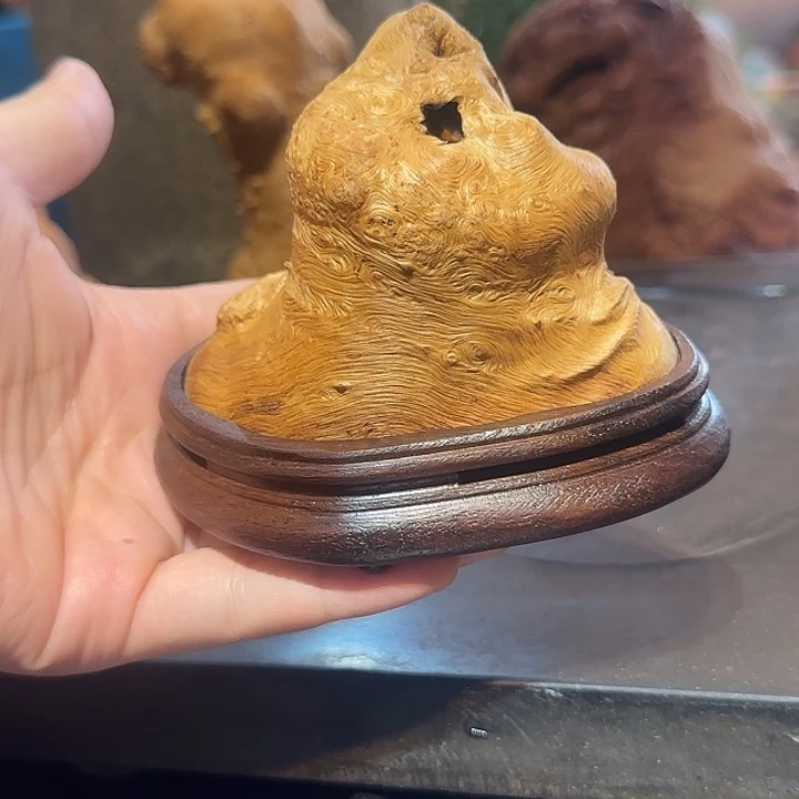 荔枝木荔枝木香炉摆件