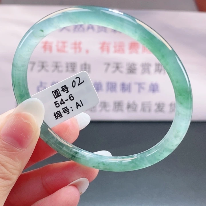 翡翠未镶嵌手镯翡翠手镯104