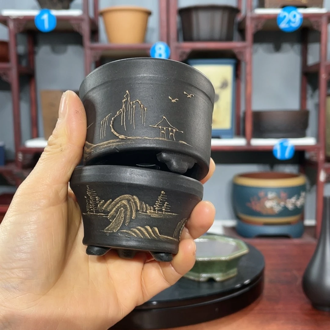 【闪购商品】紫砂花盆紫砂花盆