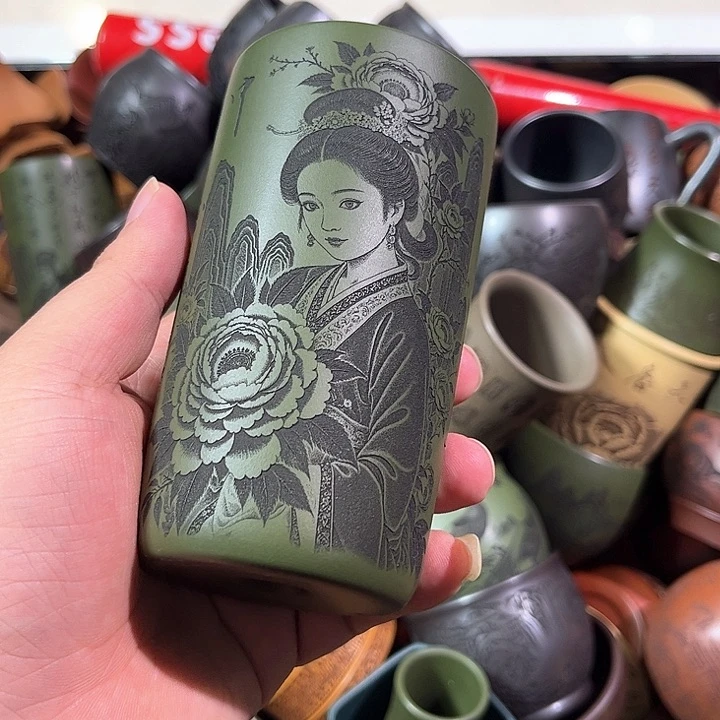 茶杯紫砂全手工紫砂主人杯