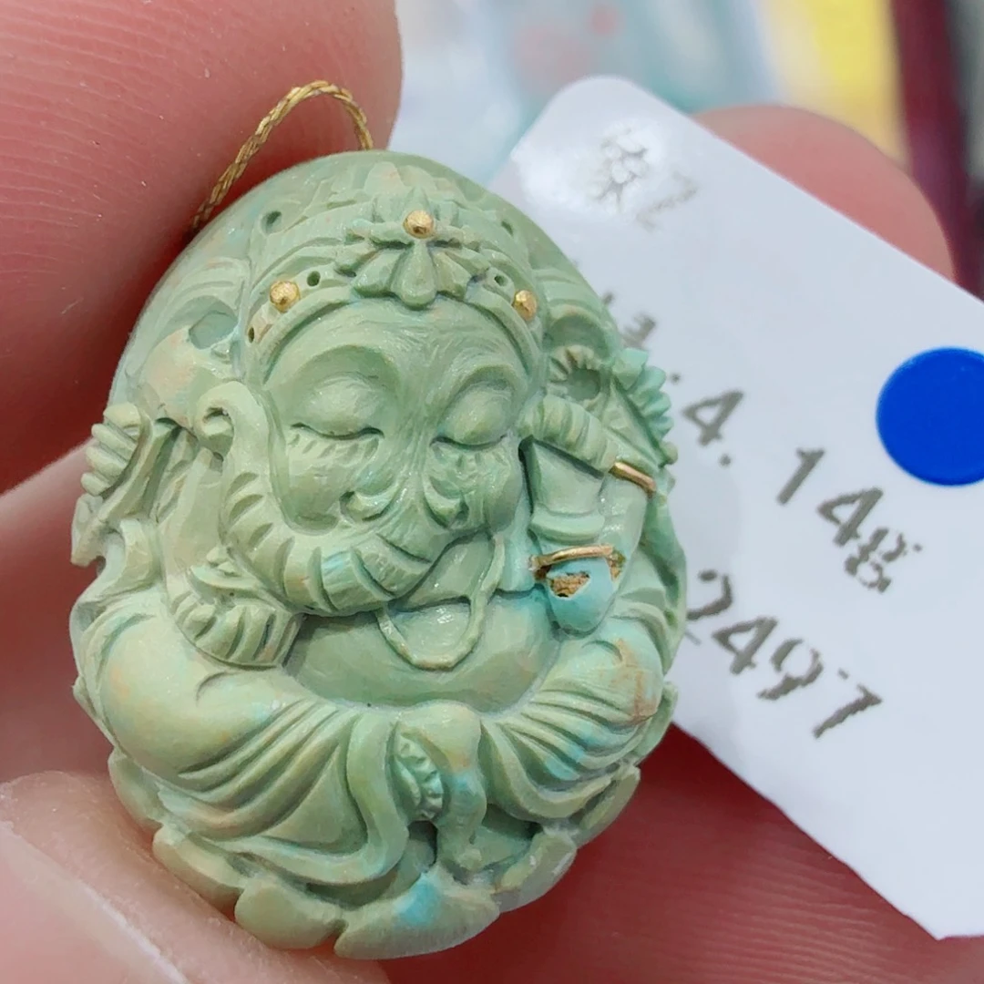未镶嵌绿松石配饰