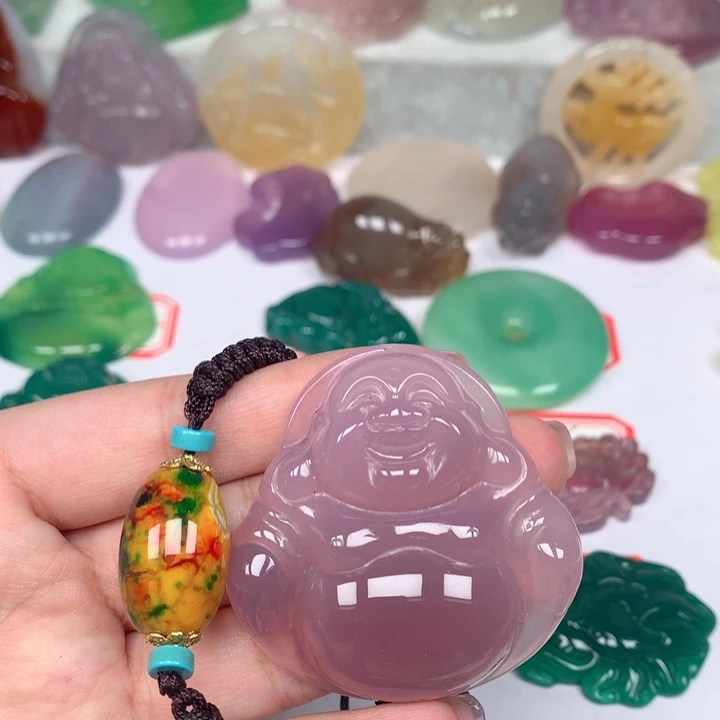 玛瑙/玉髓颈饰未镶嵌优*