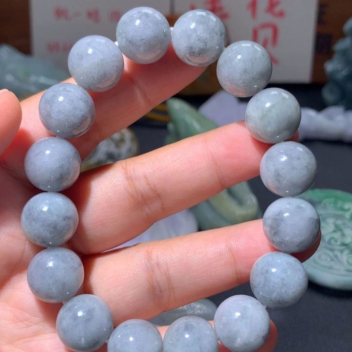 翡翠未镶嵌颈饰保真天然A货翡翠