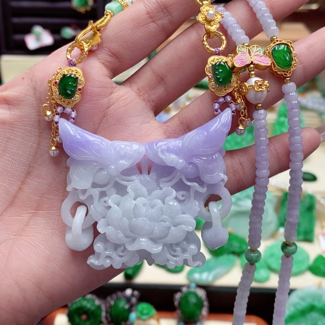 颈饰未镶嵌翡翠翡翠吊坠