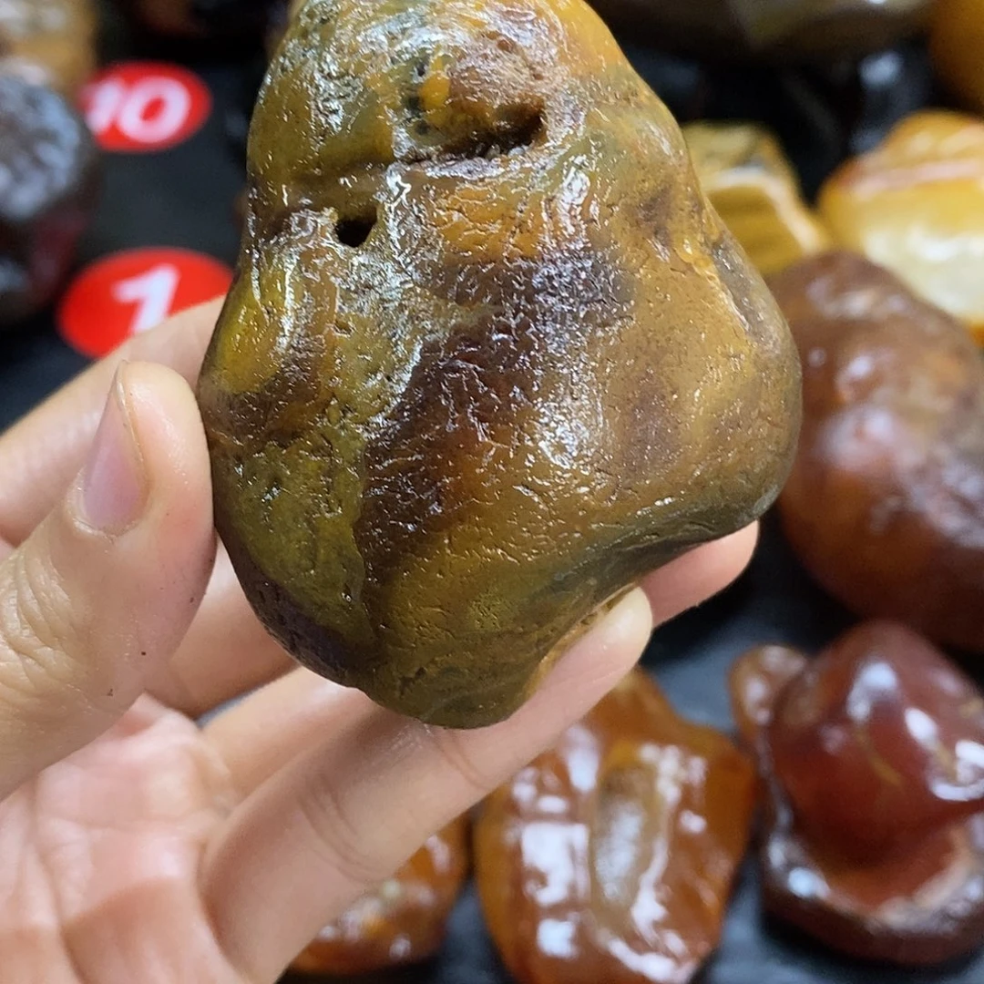 玛瑙/玉髓未镶嵌手把件