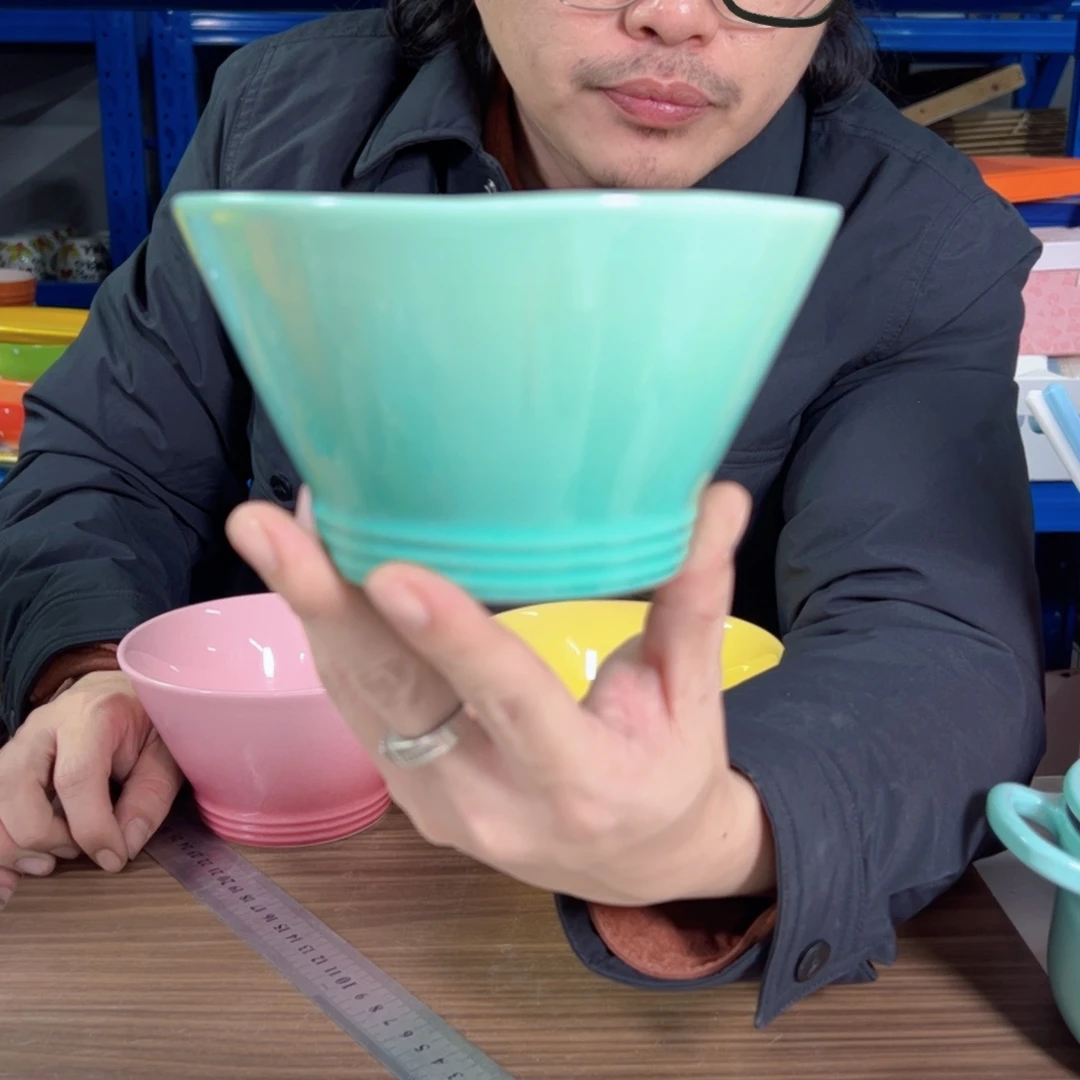 餐具中号斗笠碗青羽wan
